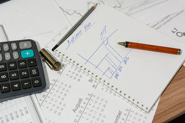 Drawing up business plan