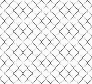 Metallic wired Fence seamless pattern

