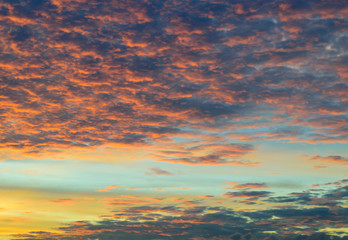 The texture of clouds