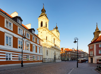 Fototapeta na wymiar Warsaw - Holy Cross Church, Poland