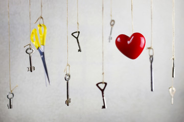 hand stretching for one of the many old vintage keys