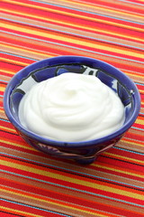 Delicious sour cream