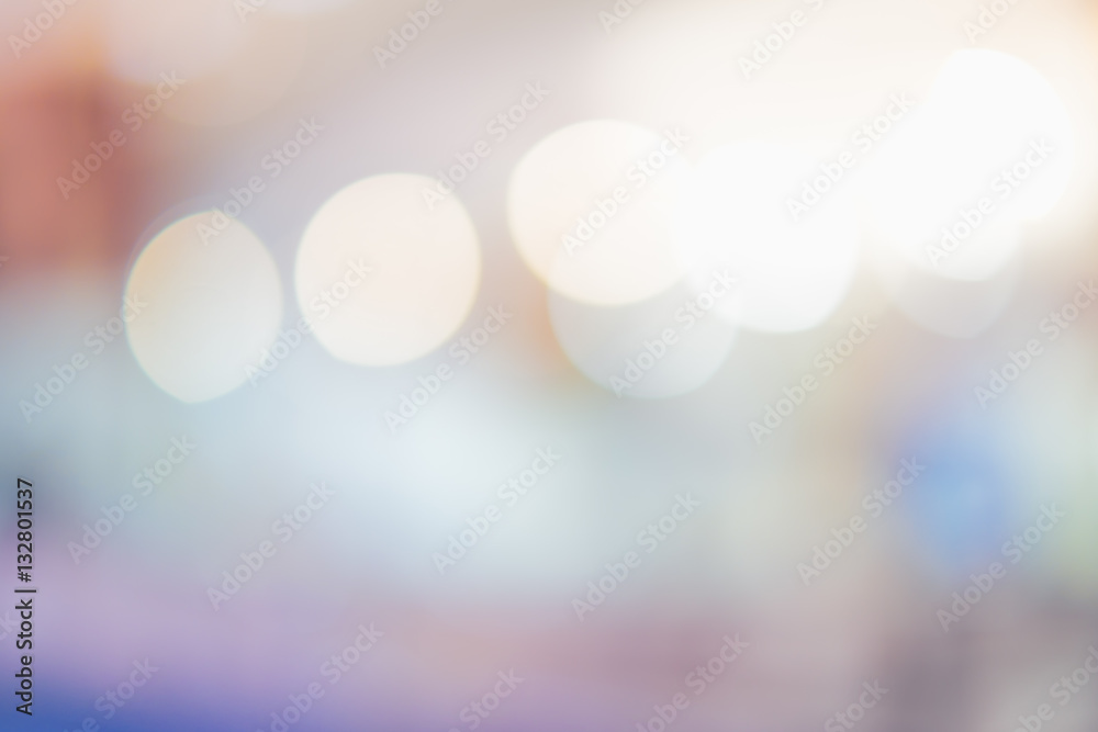Poster blurred background abstract bokeh light