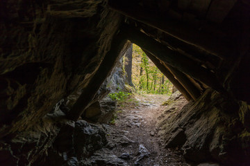 Selketal-Stieg Harz Pioniertunnel Eingang