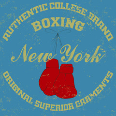 New york boxing typography © oleksandr_malysh