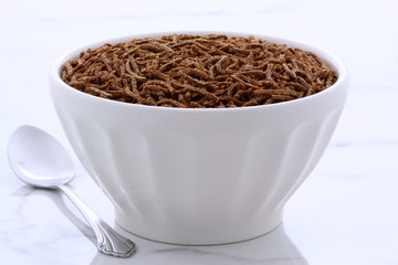vintage bran cereal breakfast