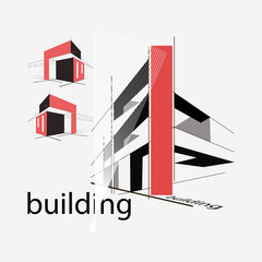 construction and architecture. logo