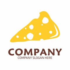 Cheese logo icon vector Template