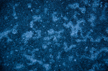 Texture of the ice