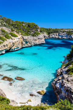 Calo Des Moro - beautiful bay of Mallorca, Spain