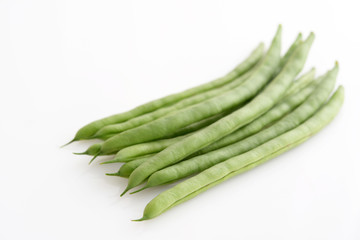 新鮮なインゲン豆