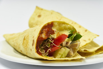 chicken roll sandwich