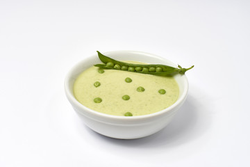 pea cream soup