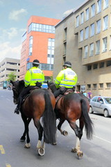 Glasgow, Berittene Polizei