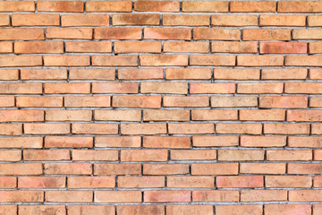 Brick wall texture, brick wall background for interior or exterior design with copy space for text or image.
