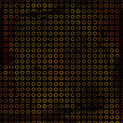 Fototapeta na wymiar Vector glowing black background with pattern.
