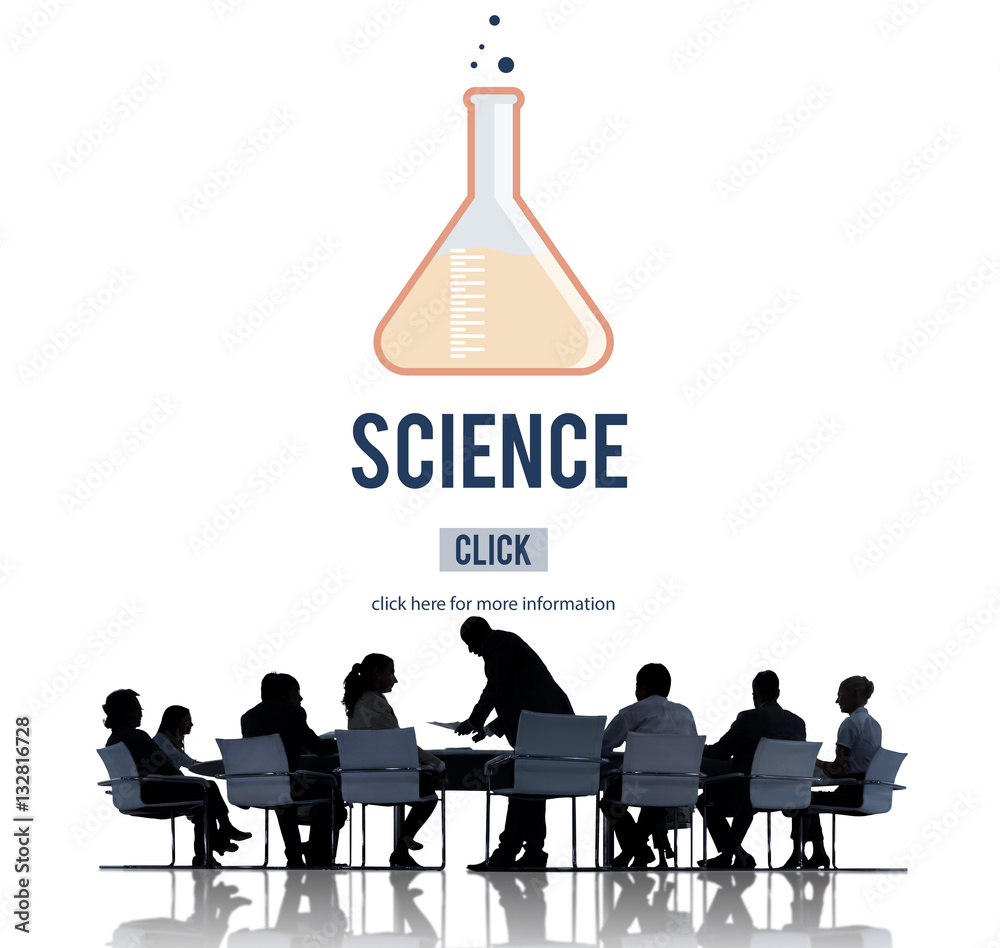 Poster science biology chemistry education physics study concept