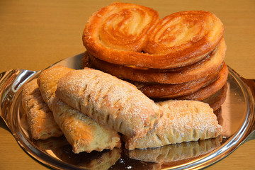 Fresh bakery products, closeup