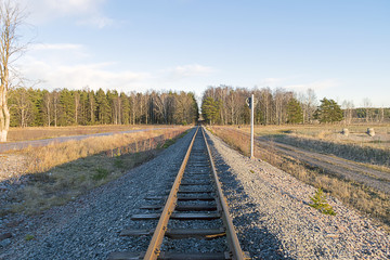 Naklejka premium På spåret