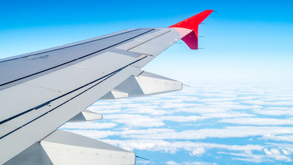 Fototapeta premium Plane wing