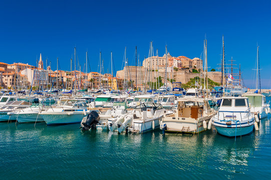 Marina of Calvi Corsica