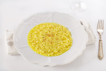 saffron risotto 