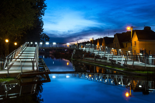 Crossing the canal