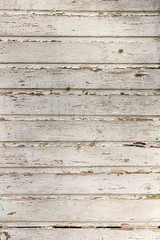 Old wooden wall, shabby paint as background