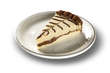 Souffle with chocolate. Dutch Pie.