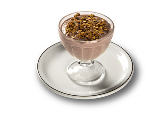 Acai fruit Amazon with ice cream