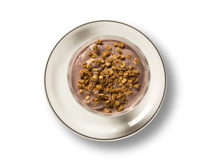 Acai fruit Amazon with ice cream