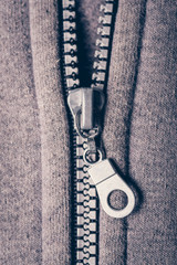 plastic zipper opening jacket © MuzzyCo