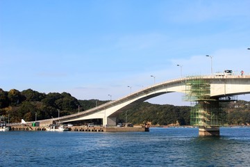 Fototapeta na wymiar 竹島大橋