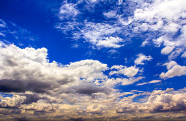 Fototapeta premium Aerial sky and clouds background