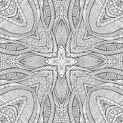 Abstract vector ethnic sketchy background