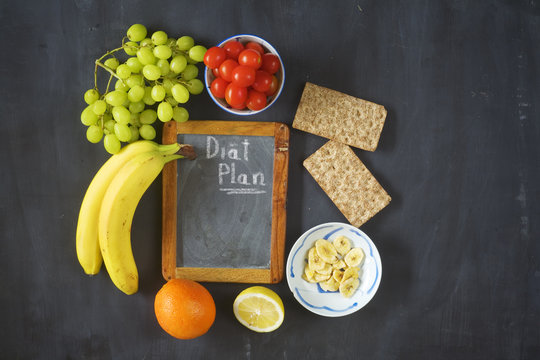 Diätplan und gesundes Essen, Textfreiraum