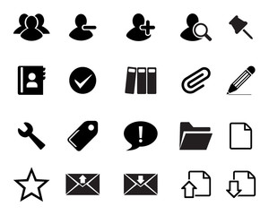 Set of Web Icons 