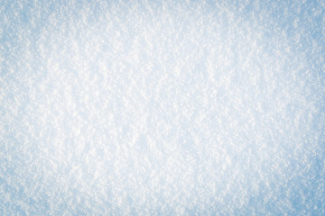 White snow surface