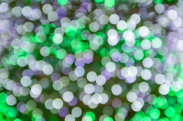 Obraz premium Abstract bokeh background of Christmas light 