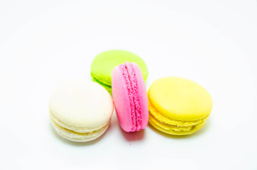 colorful macaron sweet tasty dessert 