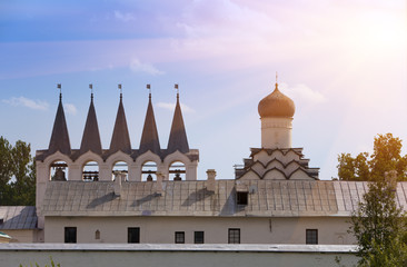 Tikhvin Assumption Monastery, a Russian Orthodox, (Tihvin, Saint Petersburg region, Russia)