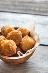 Bowl of arancini