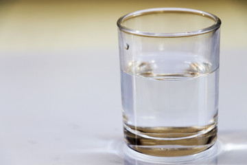 drinking water