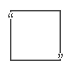 Quote bubble blank templates. Empty business card, paper sheet, information, text. Print design Vector illustration