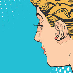 Young Jewish women, a look from the back