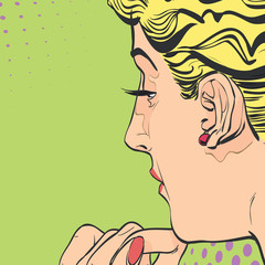 Young Jewish women, a look from the back