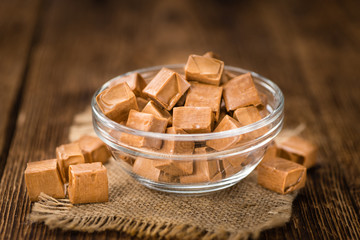 Portion of Caramel