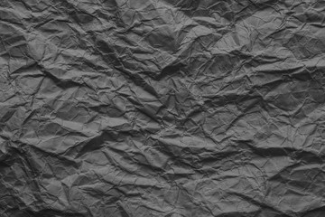Crumpled paper texture, background with copy space