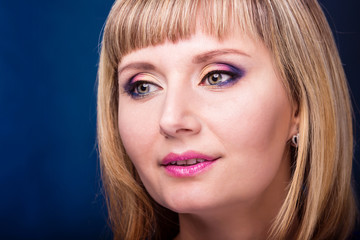 Fototapeta premium bright makeup