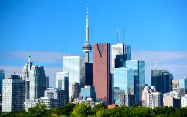 Zelfklevend Fotobehang Toronto Skyline, Canada © Tharanga